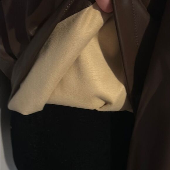 NWT Crown & Ivy Brown Boxy Blouse - Picture 8 of 9